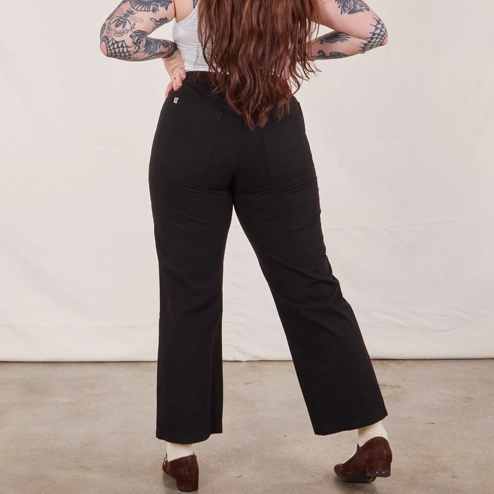 Big Bud Press - Black Work Pants in Regular Length - Size Medium - Picture 4 of 5